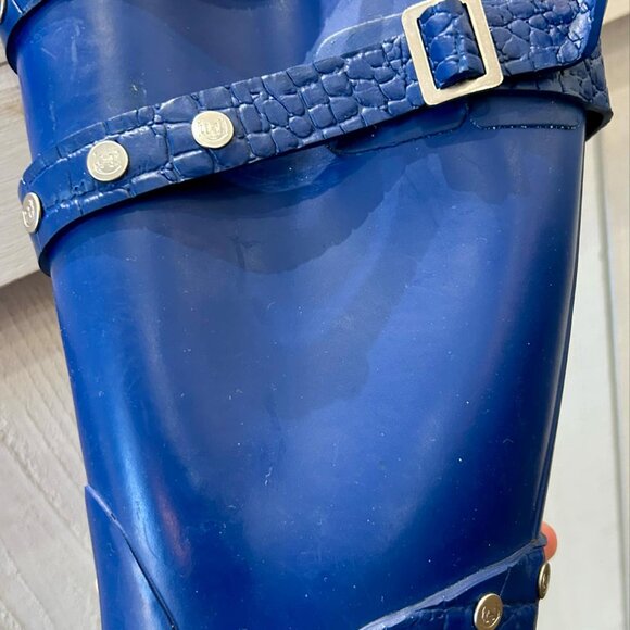 Hunter Festival Wellington Studded Tall Rain Boots - Size 8 - Picture 11 of 14